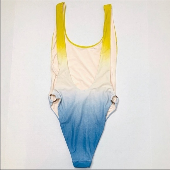 NWT AEO Aerie superscoop ombré one piece swimsuit XL Extra Large free shipping - Picture 4 of 7